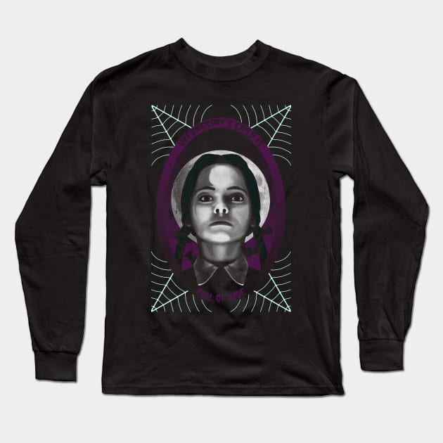 Wednesday's Child Long Sleeve T-Shirt by SquareDog